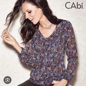 CAbi style 157 double layer tunic top